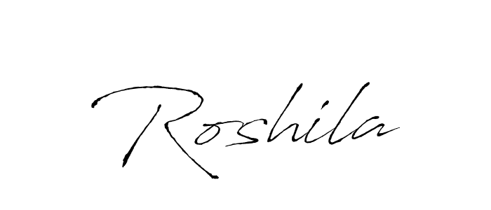 Also we have Roshila name is the best signature style. Create professional handwritten signature collection using Antro_Vectra autograph style. Roshila signature style 6 images and pictures png