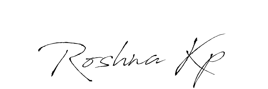 How to make Roshna Kp signature? Antro_Vectra is a professional autograph style. Create handwritten signature for Roshna Kp name. Roshna Kp signature style 6 images and pictures png