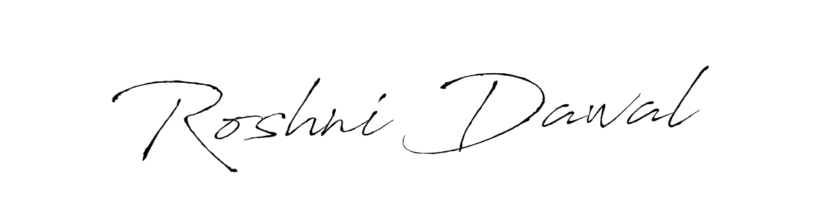 Also You can easily find your signature by using the search form. We will create Roshni Dawal name handwritten signature images for you free of cost using Antro_Vectra sign style. Roshni Dawal signature style 6 images and pictures png