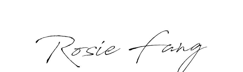 Design your own signature with our free online signature maker. With this signature software, you can create a handwritten (Antro_Vectra) signature for name Rosie Fang. Rosie Fang signature style 6 images and pictures png