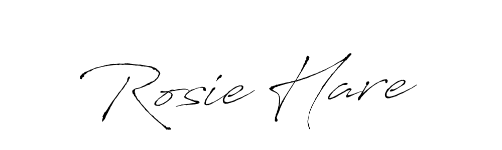 Design your own signature with our free online signature maker. With this signature software, you can create a handwritten (Antro_Vectra) signature for name Rosie Hare. Rosie Hare signature style 6 images and pictures png