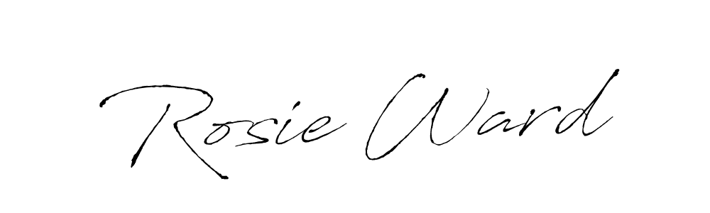 Similarly Antro_Vectra is the best handwritten signature design. Signature creator online .You can use it as an online autograph creator for name Rosie Ward. Rosie Ward signature style 6 images and pictures png