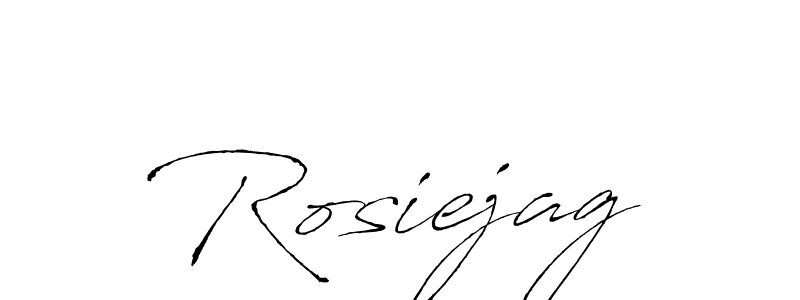 Once you've used our free online signature maker to create your best signature Antro_Vectra style, it's time to enjoy all of the benefits that Rosiejag name signing documents. Rosiejag signature style 6 images and pictures png