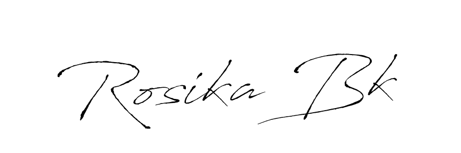 It looks lik you need a new signature style for name Rosika Bk. Design unique handwritten (Antro_Vectra) signature with our free signature maker in just a few clicks. Rosika Bk signature style 6 images and pictures png