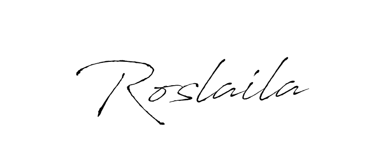 Once you've used our free online signature maker to create your best signature Antro_Vectra style, it's time to enjoy all of the benefits that Roslaila name signing documents. Roslaila signature style 6 images and pictures png