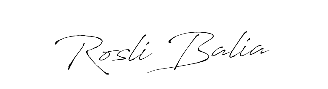 Also You can easily find your signature by using the search form. We will create Rosli Balia name handwritten signature images for you free of cost using Antro_Vectra sign style. Rosli Balia signature style 6 images and pictures png