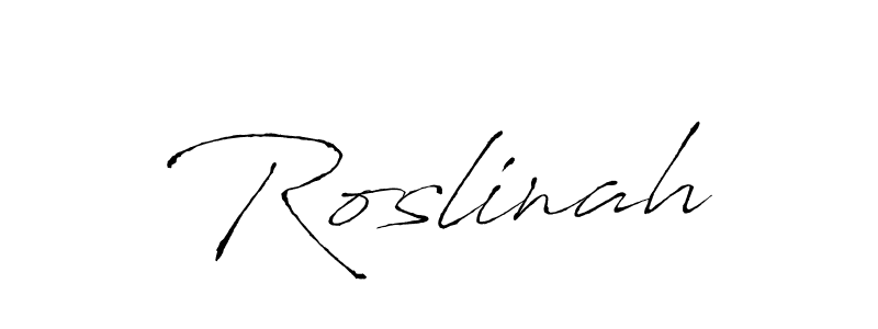 if you are searching for the best signature style for your name Roslinah. so please give up your signature search. here we have designed multiple signature styles  using Antro_Vectra. Roslinah signature style 6 images and pictures png