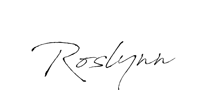 Antro_Vectra is a professional signature style that is perfect for those who want to add a touch of class to their signature. It is also a great choice for those who want to make their signature more unique. Get Roslynn name to fancy signature for free. Roslynn signature style 6 images and pictures png