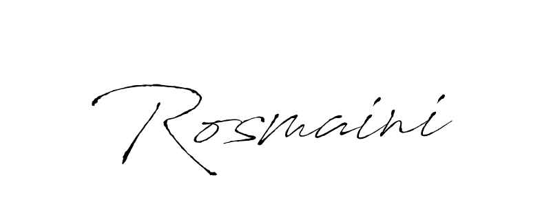 if you are searching for the best signature style for your name Rosmaini. so please give up your signature search. here we have designed multiple signature styles  using Antro_Vectra. Rosmaini signature style 6 images and pictures png