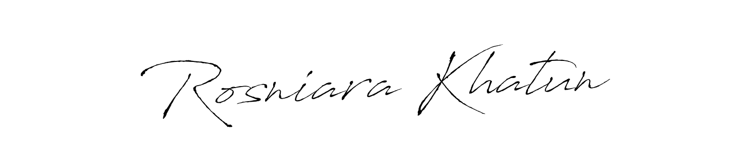 Make a short Rosniara Khatun signature style. Manage your documents anywhere anytime using Antro_Vectra. Create and add eSignatures, submit forms, share and send files easily. Rosniara Khatun signature style 6 images and pictures png