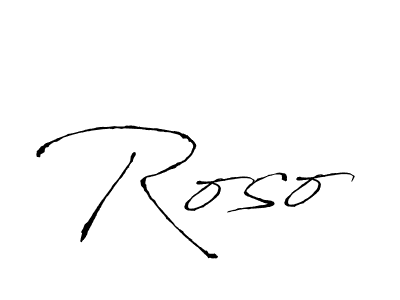 This is the best signature style for the Roso name. Also you like these signature font (Antro_Vectra). Mix name signature. Roso signature style 6 images and pictures png