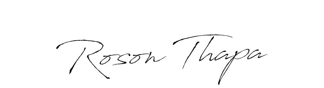 You can use this online signature creator to create a handwritten signature for the name Roson Thapa. This is the best online autograph maker. Roson Thapa signature style 6 images and pictures png