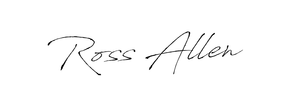 Use a signature maker to create a handwritten signature online. With this signature software, you can design (Antro_Vectra) your own signature for name Ross Allen. Ross Allen signature style 6 images and pictures png
