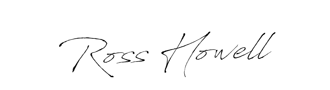 How to make Ross Howell signature? Antro_Vectra is a professional autograph style. Create handwritten signature for Ross Howell name. Ross Howell signature style 6 images and pictures png