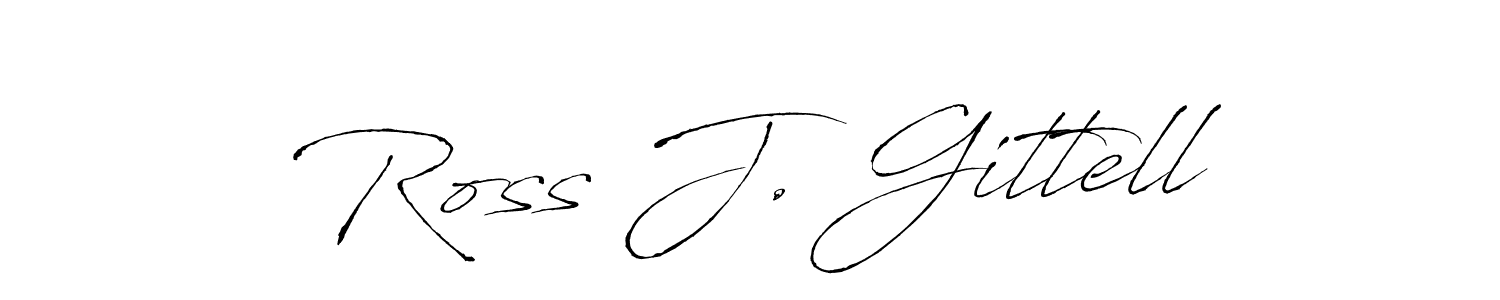 Also You can easily find your signature by using the search form. We will create Ross J. Gittell name handwritten signature images for you free of cost using Antro_Vectra sign style. Ross J. Gittell signature style 6 images and pictures png