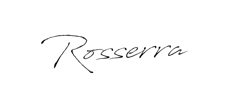 Create a beautiful signature design for name Rosserra. With this signature (Antro_Vectra) fonts, you can make a handwritten signature for free. Rosserra signature style 6 images and pictures png