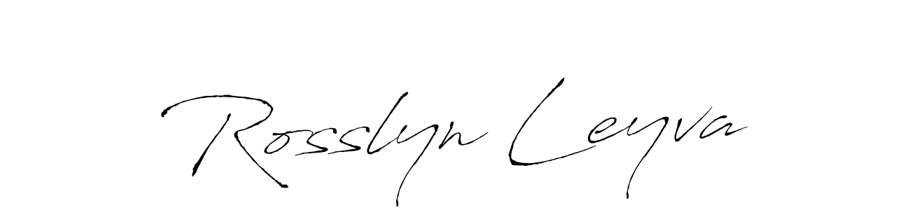 Make a beautiful signature design for name Rosslyn Leyva. Use this online signature maker to create a handwritten signature for free. Rosslyn Leyva signature style 6 images and pictures png