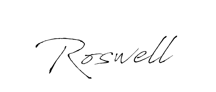 How to make Roswell signature? Antro_Vectra is a professional autograph style. Create handwritten signature for Roswell name. Roswell signature style 6 images and pictures png