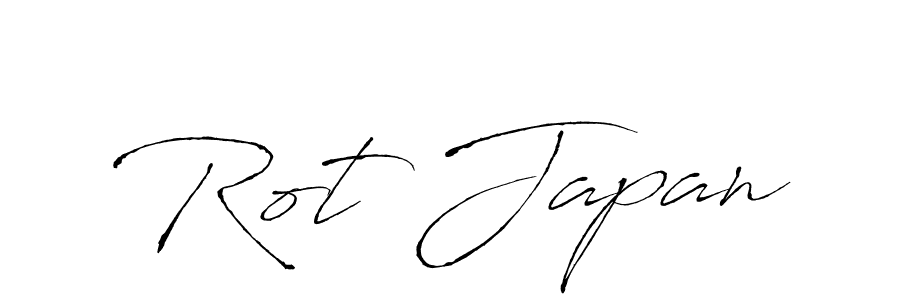 How to make Rot Japan signature? Antro_Vectra is a professional autograph style. Create handwritten signature for Rot Japan name. Rot Japan signature style 6 images and pictures png