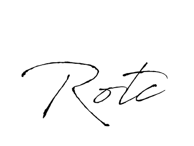 The best way (Antro_Vectra) to make a short signature is to pick only two or three words in your name. The name Rotc include a total of six letters. For converting this name. Rotc signature style 6 images and pictures png