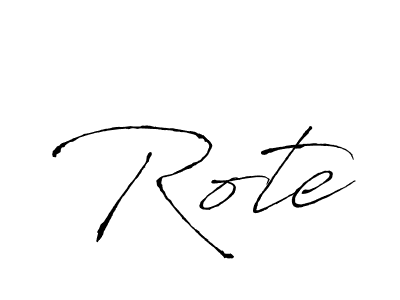 Best and Professional Signature Style for Rote. Antro_Vectra Best Signature Style Collection. Rote signature style 6 images and pictures png