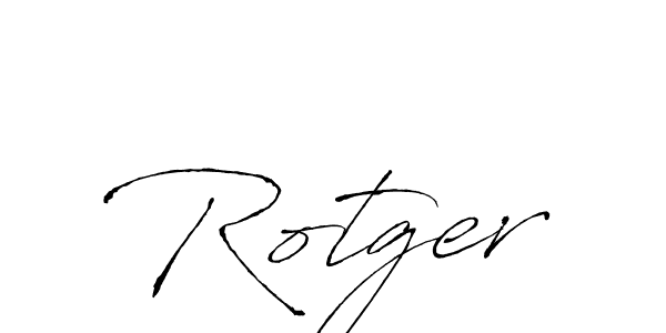How to make Rotger name signature. Use Antro_Vectra style for creating short signs online. This is the latest handwritten sign. Rotger signature style 6 images and pictures png