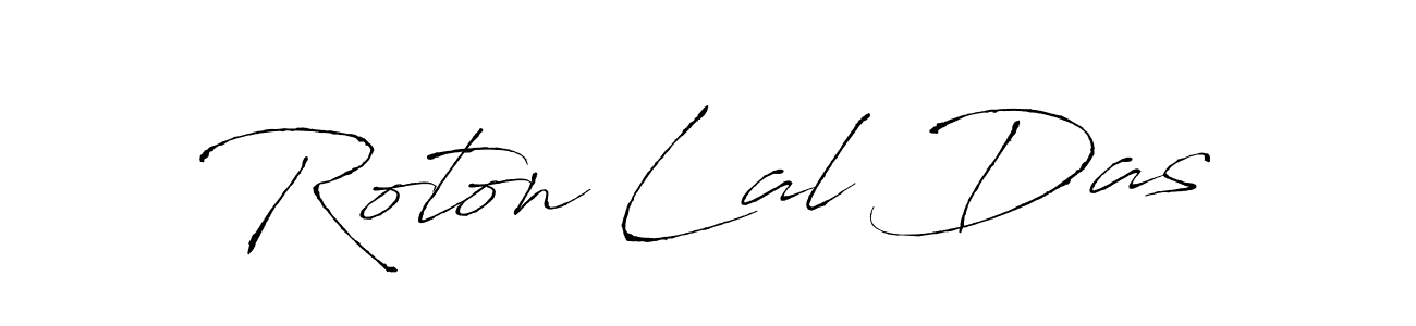 Also we have Roton Lal Das name is the best signature style. Create professional handwritten signature collection using Antro_Vectra autograph style. Roton Lal Das signature style 6 images and pictures png