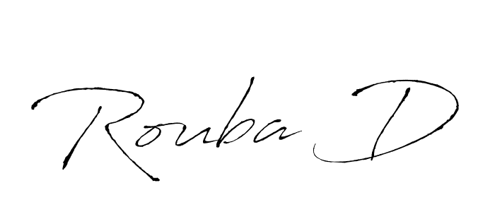 Antro_Vectra is a professional signature style that is perfect for those who want to add a touch of class to their signature. It is also a great choice for those who want to make their signature more unique. Get Rouba D name to fancy signature for free. Rouba D signature style 6 images and pictures png