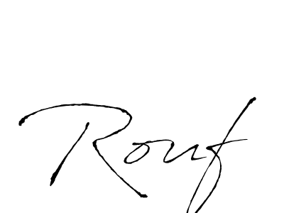 Also we have Rouf name is the best signature style. Create professional handwritten signature collection using Antro_Vectra autograph style. Rouf signature style 6 images and pictures png