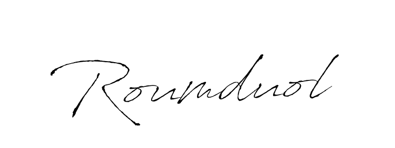 Best and Professional Signature Style for Roumduol. Antro_Vectra Best Signature Style Collection. Roumduol signature style 6 images and pictures png