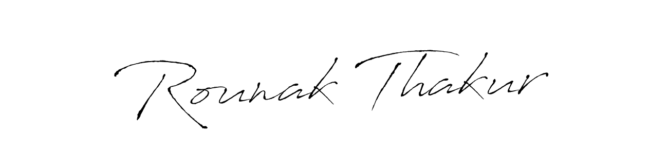 How to Draw Rounak Thakur signature style? Antro_Vectra is a latest design signature styles for name Rounak Thakur. Rounak Thakur signature style 6 images and pictures png