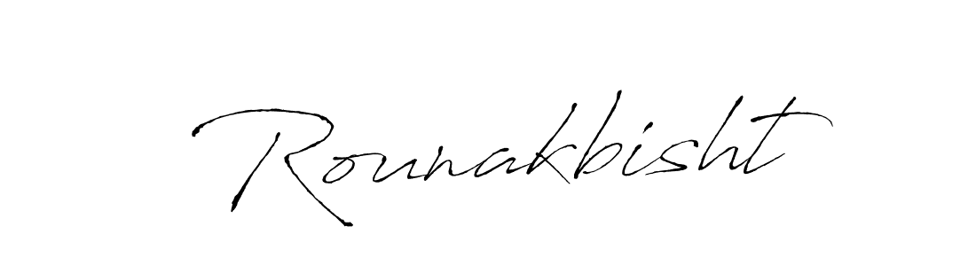 Make a beautiful signature design for name Rounakbisht. Use this online signature maker to create a handwritten signature for free. Rounakbisht signature style 6 images and pictures png