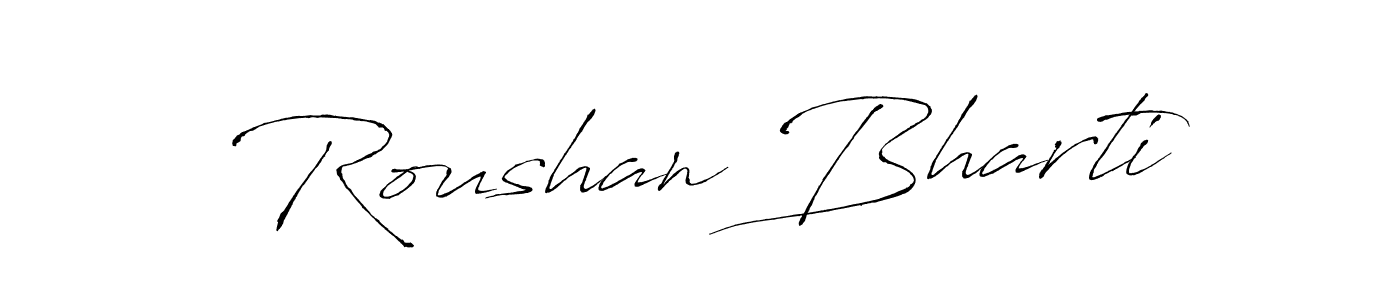 Make a short Roushan Bharti signature style. Manage your documents anywhere anytime using Antro_Vectra. Create and add eSignatures, submit forms, share and send files easily. Roushan Bharti signature style 6 images and pictures png