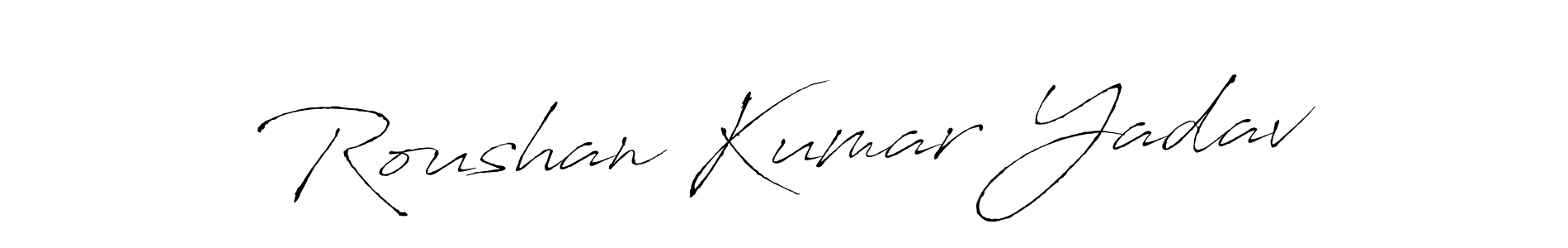 Here are the top 10 professional signature styles for the name Roushan Kumar Yadav. These are the best autograph styles you can use for your name. Roushan Kumar Yadav signature style 6 images and pictures png