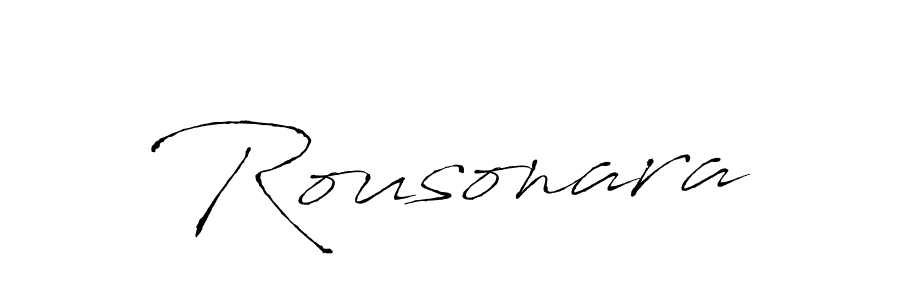 Make a beautiful signature design for name Rousonara. Use this online signature maker to create a handwritten signature for free. Rousonara signature style 6 images and pictures png