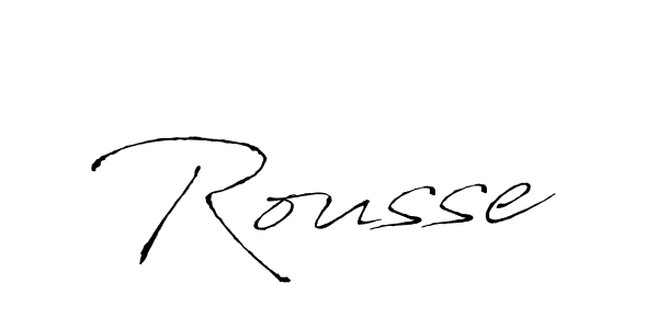 Make a beautiful signature design for name Rousse. Use this online signature maker to create a handwritten signature for free. Rousse signature style 6 images and pictures png