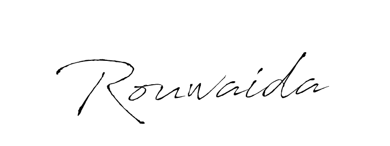 You should practise on your own different ways (Antro_Vectra) to write your name (Rouwaida) in signature. don't let someone else do it for you. Rouwaida signature style 6 images and pictures png