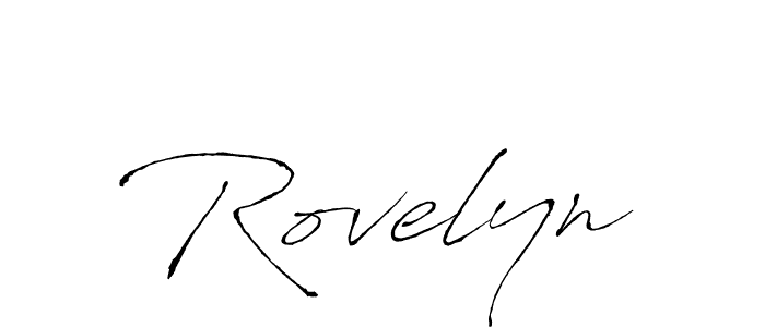 Make a beautiful signature design for name Rovelyn. Use this online signature maker to create a handwritten signature for free. Rovelyn signature style 6 images and pictures png