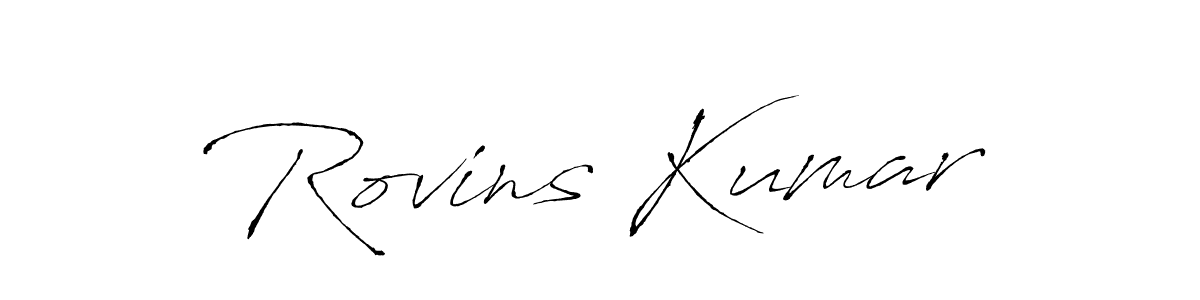 Once you've used our free online signature maker to create your best signature Antro_Vectra style, it's time to enjoy all of the benefits that Rovins Kumar name signing documents. Rovins Kumar signature style 6 images and pictures png