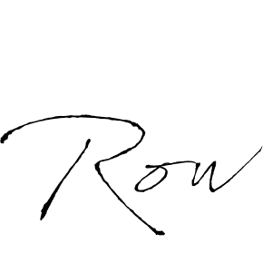 Also You can easily find your signature by using the search form. We will create Row name handwritten signature images for you free of cost using Antro_Vectra sign style. Row signature style 6 images and pictures png