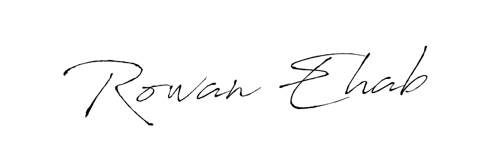 You can use this online signature creator to create a handwritten signature for the name Rowan Ehab. This is the best online autograph maker. Rowan Ehab signature style 6 images and pictures png