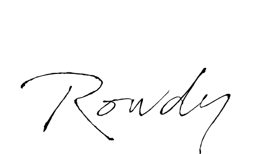 The best way (Antro_Vectra) to make a short signature is to pick only two or three words in your name. The name Rowdy include a total of six letters. For converting this name. Rowdy signature style 6 images and pictures png