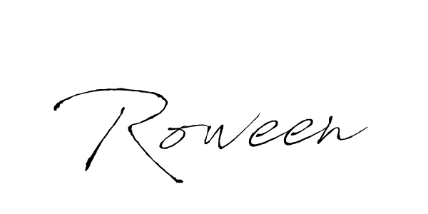 Make a beautiful signature design for name Roween. Use this online signature maker to create a handwritten signature for free. Roween signature style 6 images and pictures png