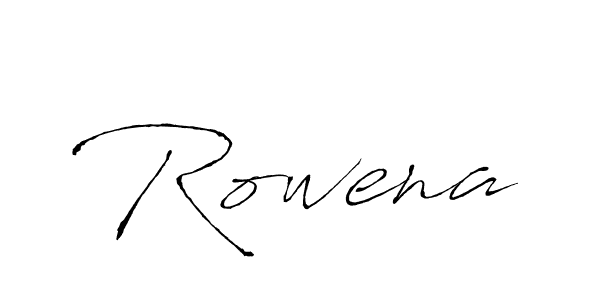 How to make Rowena name signature. Use Antro_Vectra style for creating short signs online. This is the latest handwritten sign. Rowena signature style 6 images and pictures png