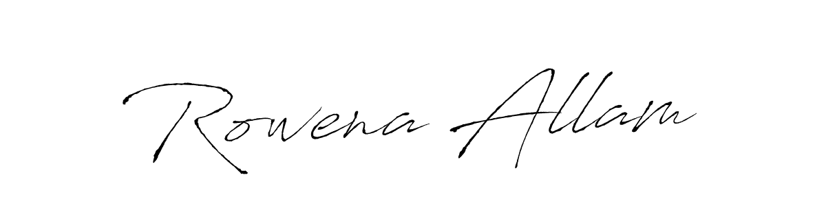 Similarly Antro_Vectra is the best handwritten signature design. Signature creator online .You can use it as an online autograph creator for name Rowena Allam. Rowena Allam signature style 6 images and pictures png