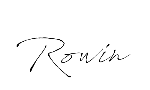 How to Draw Rowin signature style? Antro_Vectra is a latest design signature styles for name Rowin. Rowin signature style 6 images and pictures png