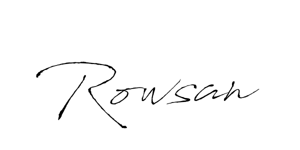 Similarly Antro_Vectra is the best handwritten signature design. Signature creator online .You can use it as an online autograph creator for name Rowsan. Rowsan signature style 6 images and pictures png