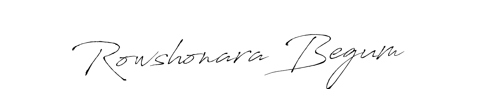 Also we have Rowshonara Begum name is the best signature style. Create professional handwritten signature collection using Antro_Vectra autograph style. Rowshonara Begum signature style 6 images and pictures png