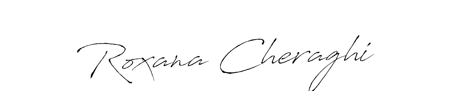 It looks lik you need a new signature style for name Roxana Cheraghi. Design unique handwritten (Antro_Vectra) signature with our free signature maker in just a few clicks. Roxana Cheraghi signature style 6 images and pictures png