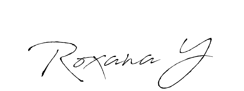 It looks lik you need a new signature style for name Roxana Y. Design unique handwritten (Antro_Vectra) signature with our free signature maker in just a few clicks. Roxana Y signature style 6 images and pictures png